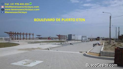 ‼️EXTRAORDINARIA OPORTUNIDAD‼️ EXCELENTE TERRENO DE 544 M2 , FRENTE A PUERTO ETEN