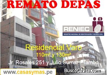 REMATO DEPA POR LA RENIEC - HUANCAYO