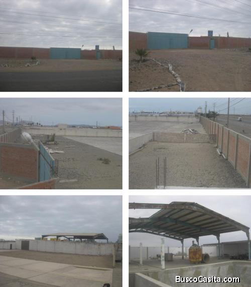 VENDO TERRENO INDUSTRIAL EN PISCO