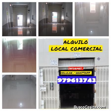 ALQUILER DE LOCAL COMERCIAL CENTRO DE CHICLAYO - PERU