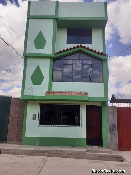 VENTA DE CASA TIPO FAMILIAR, ACOGEDOR, CON PAPELES AL DÍA