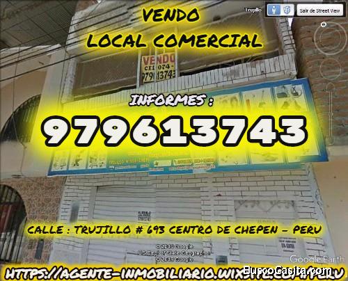 VENDO LOCAL COMERCIAL EN CENTRO DE CHEPEN PERU