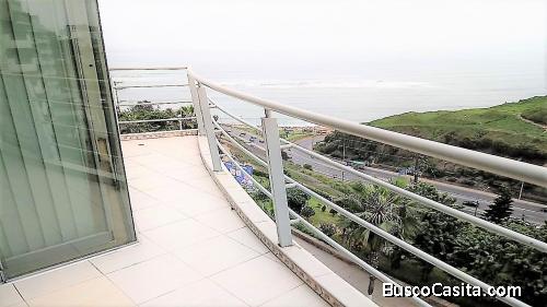 Alquilo lindo departamento con vista al mar en Barranco