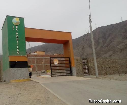 VENTA DE TERRENO 120 MT2 URBANIZACION EL PORTILLO DE CARAPONGO