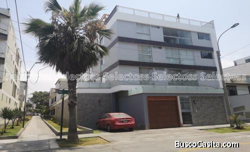 SURCO- VENTA DPTO . ESTRENO FLAT 3 DORM. 3 BAÑOS 2 COCHERAS