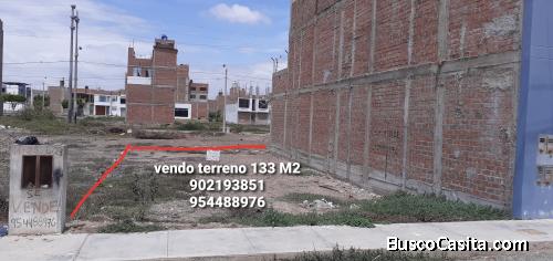 Terreno en venta de 133 m2 urb. La Purisima - Chiclayo