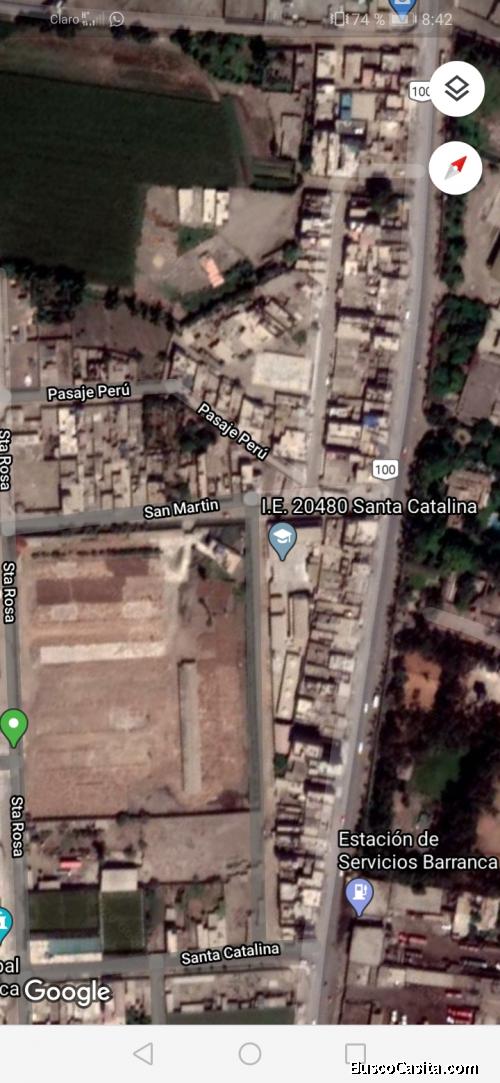 Venta de terreno- Barranca 