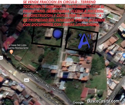 Vendo terreno en urbanización balconcillo alto (calle socorro – CUSCO – CUSCO - 