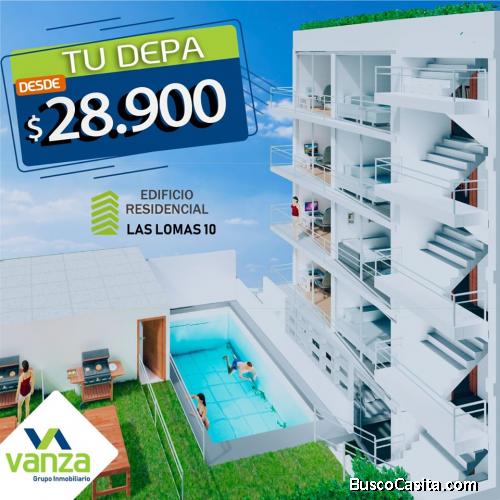 VENTA DE DEPARTAMENTO DE DEPARTAMENTO EN CARAPONGO