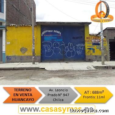 VENDO TERRENO COMERCIAL EN CHILCA  – HUANCAYO - B:  