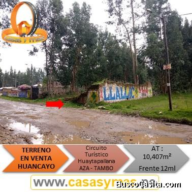 VENDO TERRENO EN AZA – HUANCAYO :  