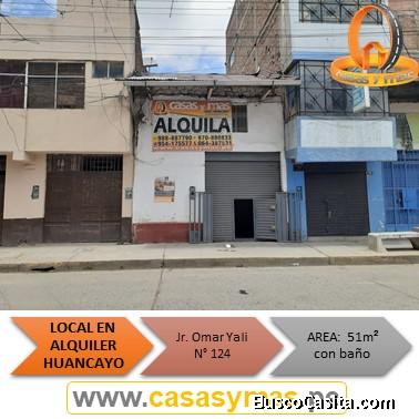 ALQUILO LOCAL OMAR YALI Y GIRALDEZ – HUANCAYO: