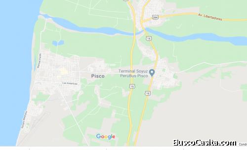 Ocasión Terreno 45,000 mt2 a $10xmt2 Pisco - Ica