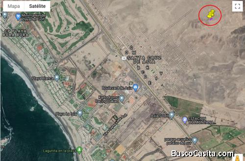 VENDO TERRENO EN ASIA A 10 MINUTOS DEL BOULEVARD