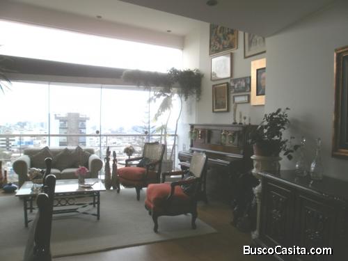 VENDO DEPARTAMENTO DUPLEX DE 280MTS.EN SAN BORJA 