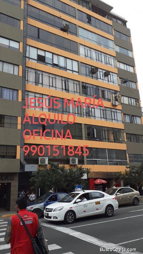 JESUS MARIA, ALQUILO OFICINA 