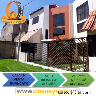 VENDO CASA EN LA RIVERA – HUANCAYO