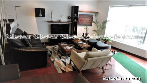 ALQUILER DUPLEX SAN ISIDRO AMOBLADO Y EQUIPADO