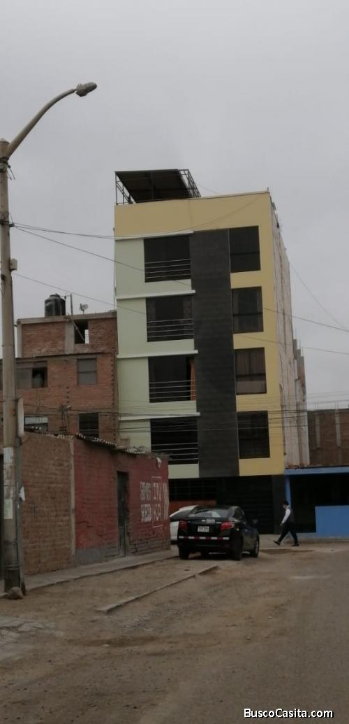 Se alquila hermoso departamento en el 5to piso en Covicorti cerca a centros comerciales, colegios y 