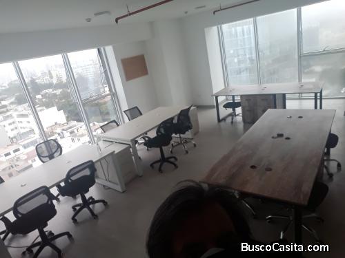 Magdalena del Mar.  oficinas nuevas, 51mts - 66mts vista calle con cocheras