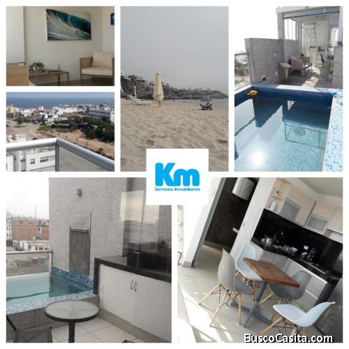 VENTA DE DPTO EN PUNTA HERMOSA 