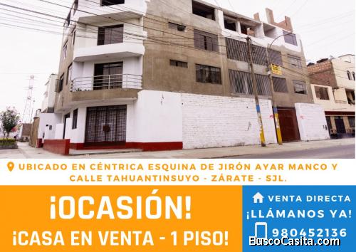 Vendo Departamento (primer piso) – Zárate (SJL), referencia: altura cuadra 4 Av. Chimú/ Malecón Chec