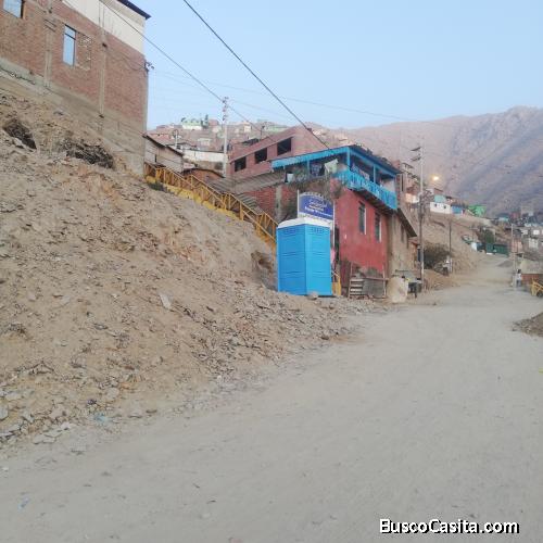 ¡VENDO TERRENO EN HUAYCAN! 