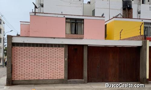 VENTA CASA O TERRENO, ZONIFICACIONMULTIFAMILIAR Y/O COMERCIO LOCAL.