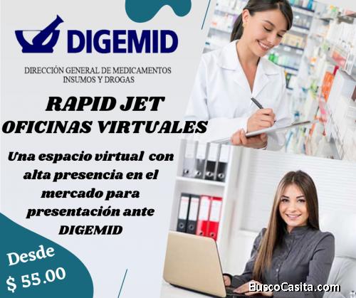 Alquiler de oficina Administrativa para DIGEMID