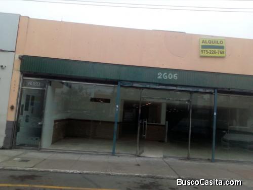 ALQUILER LOCAL SAN BORJA