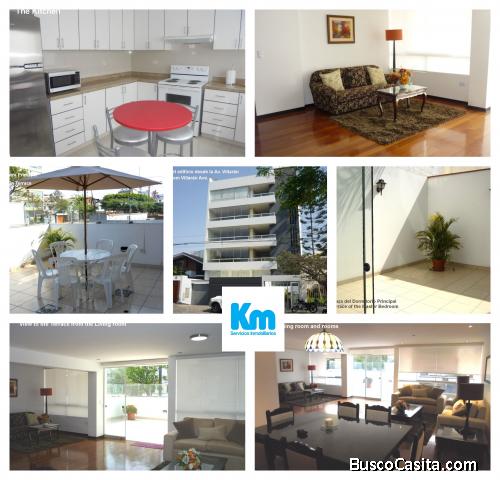 CLIENTE VENDE DPTO MANUEL VILLARAN 4 MIRAFLORES 