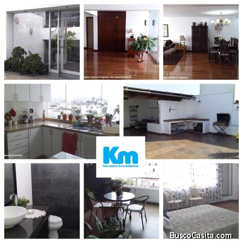CLIENTE VENDE DUPLEX VILLARAN 4 PISO 5y6 MIRAFLORES 