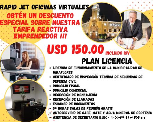 Descuento por obtener Licencia de Funcionamiento