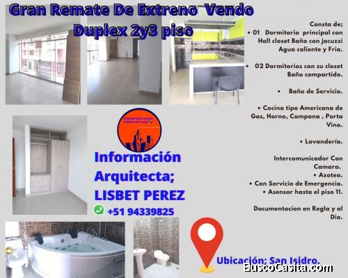 ????Gran Remate De Estreno ???? Vendo Dúplex 2ºy3º pisos ???? San Isidros