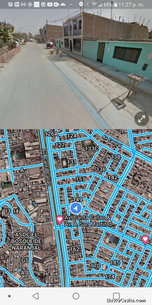 Precio a tratar terreno entre Av. A y Canta callao los Olivos 120 m2