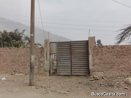 SE VENDE TERRENO INDUSTRIAL EN CAJAMARQUILLA LURIGANCHO