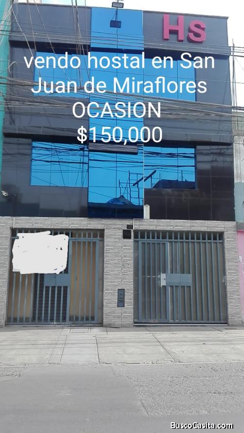 vendo Hostal en San Juan De Miraflores