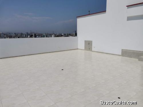 TERRAZA DE 82 M2 – 10MO PISO – URB. LOS ROSALES DE SAN ANDRES 