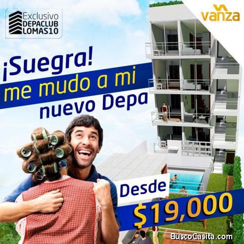 SE VENDE DEPARTAMENTO ECONOMICO EN CARAPONGO,SANTA ANITA, VITARTE,SANTA CLARA,