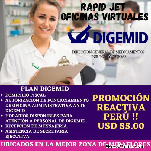 Oficina Administrativa ante DIGEMID