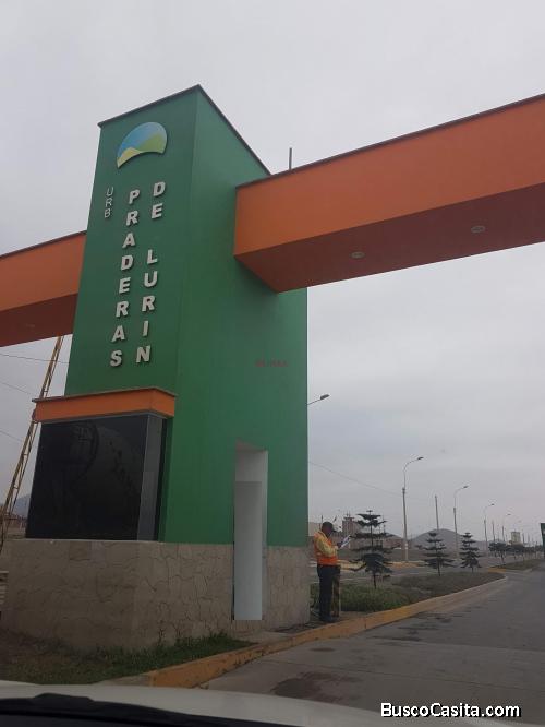 VENDO TERRENO 125 M2  URB. LAS PRADERAS DE LURIN