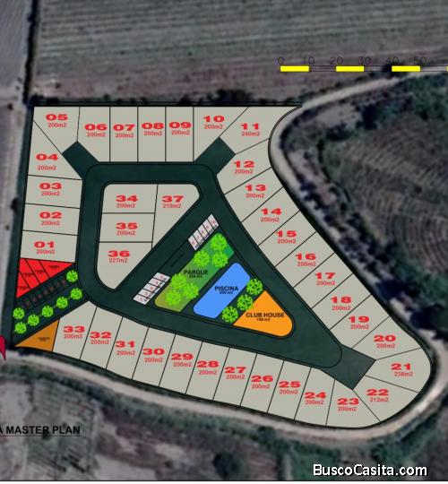 Lotes de terreno para casa de campo 200 mt2 en Cañete