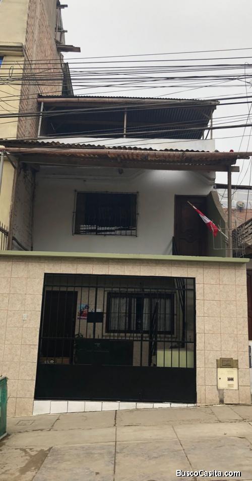 Se vende casa de dos pisos independientes con azotea 