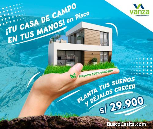 SE VENDE LOTES A PRECIOS ECONOMICOS EN SAN CLEMENTE  PISCO