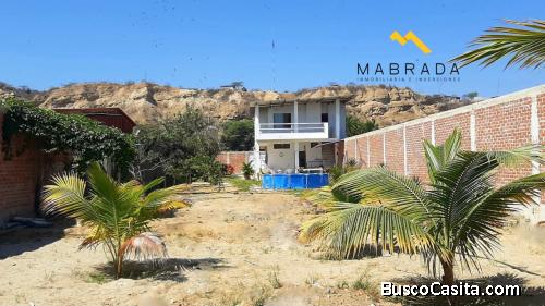 SE VENDE TERRENO EN ZORRITOS EN PRIMERA FILA FRENTE AL MAR  