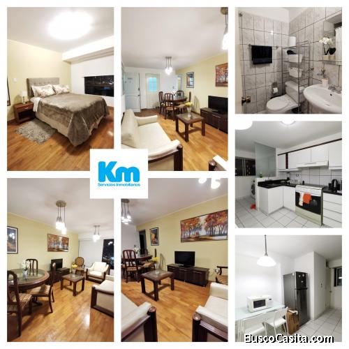 CLIENTE ALQUILA DPTO ALCANFORES MIRAFLORES 