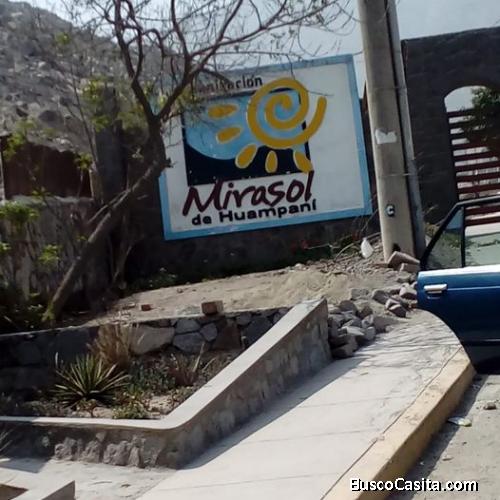 Terreno en Urbanización “Mirasol de Huampani 1º Etapa