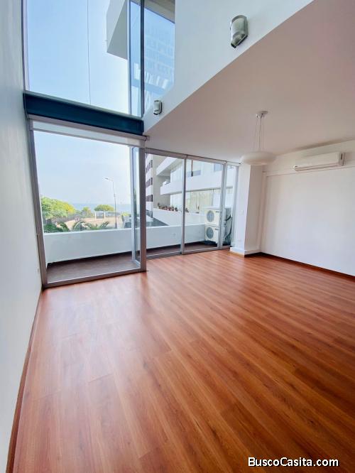 ALQUILER DUPLEX CON VISTA AL MAR EN MALECON CISNEROS