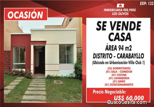 Ocasión venta de casa