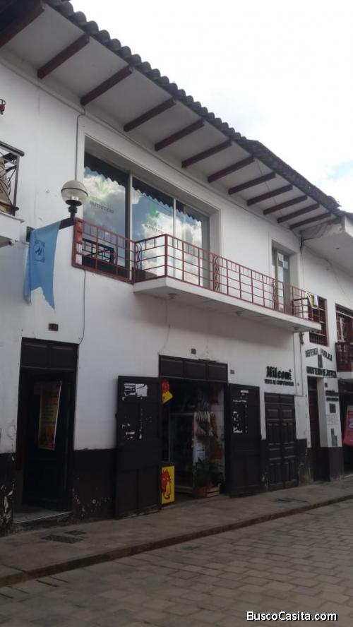 Vendo casa comercial en Chachapoyas a 1 cuadra de la plaza principal